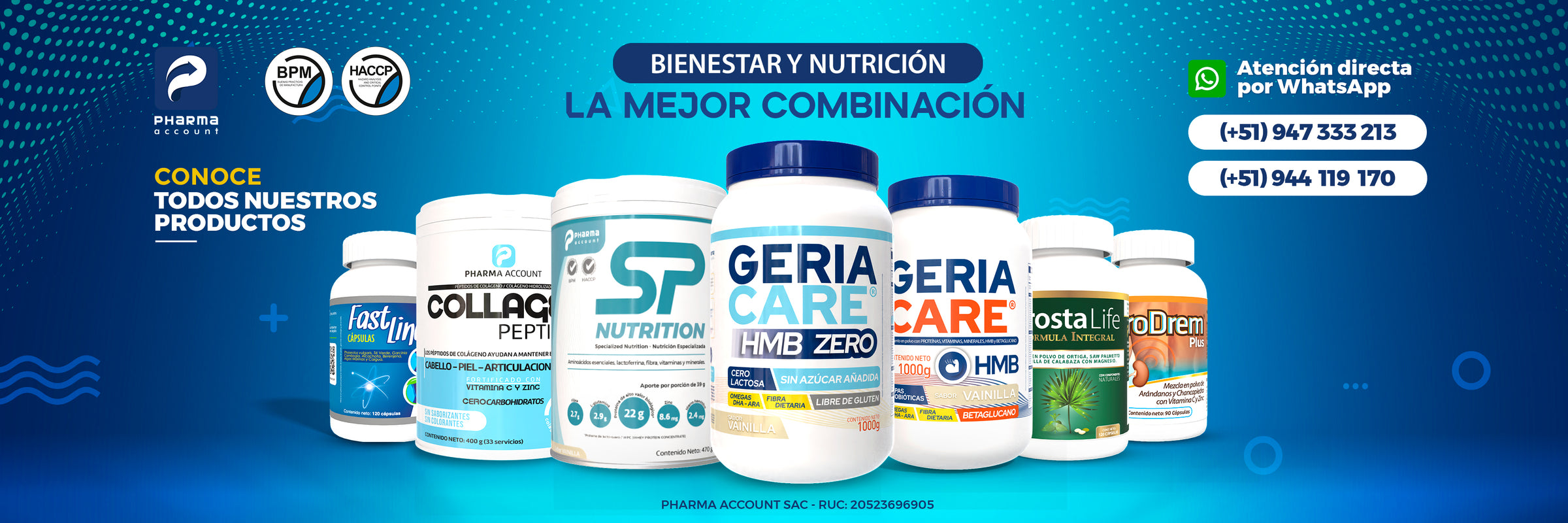 Productos destacados de Pharma Account